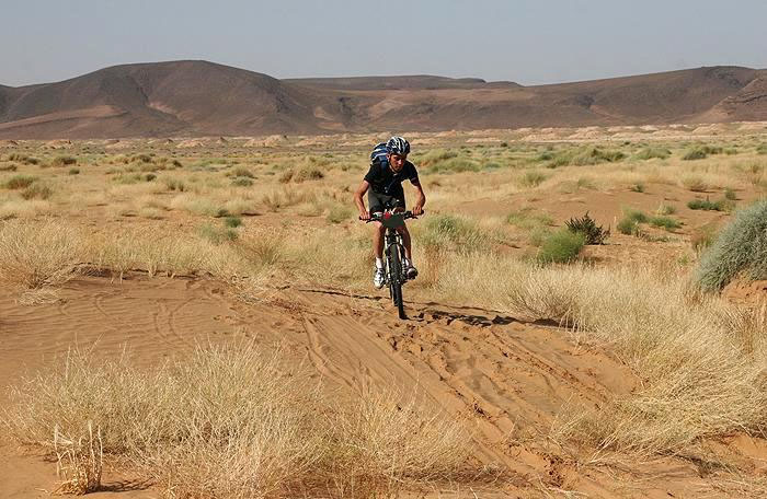 На велосипедах в Марокко